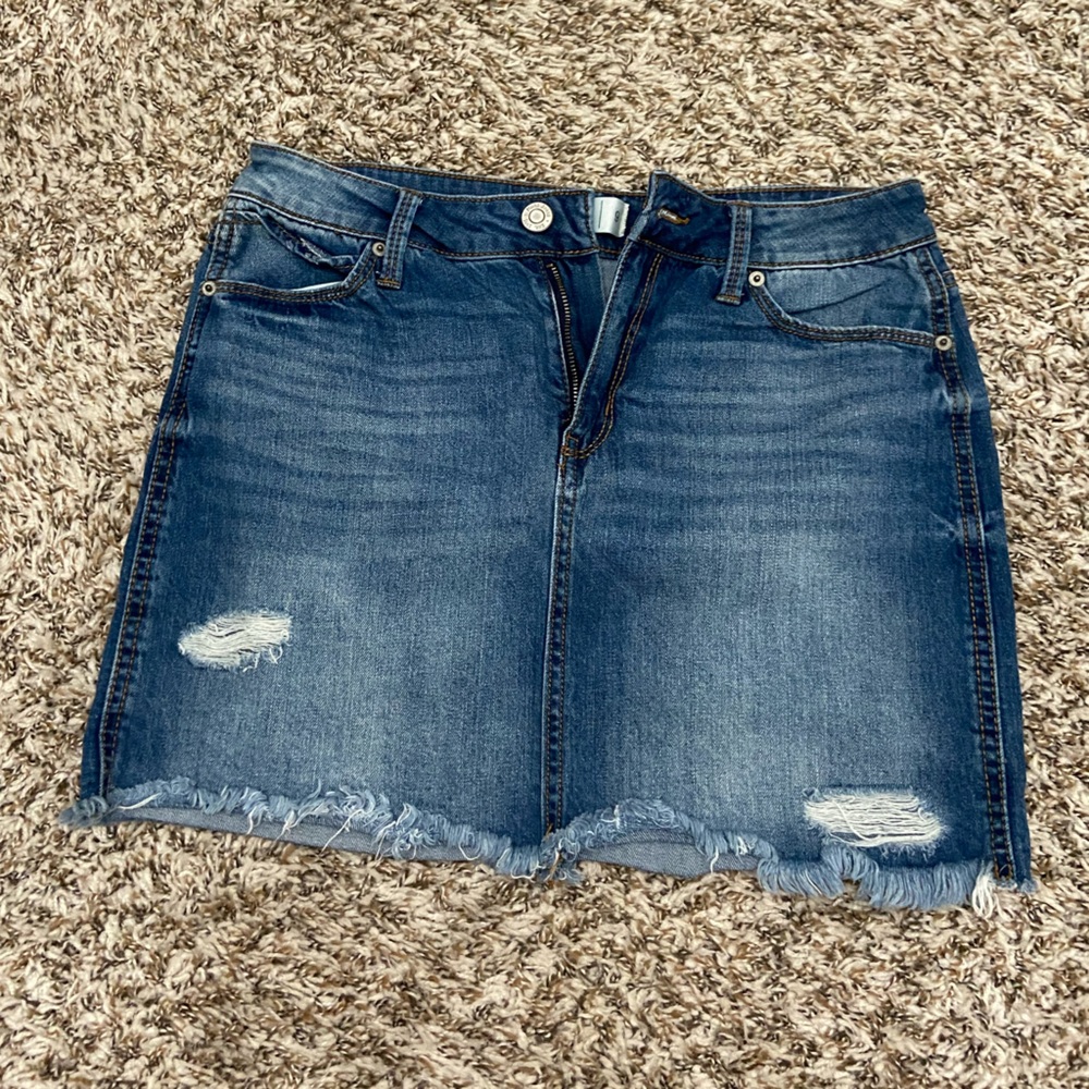 Mudd Jean Skirt